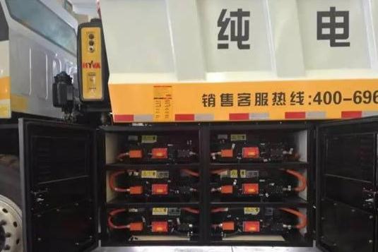 郑宇重工YTK90纯电动矿用自卸车高密度锂电，充电仅需1小时